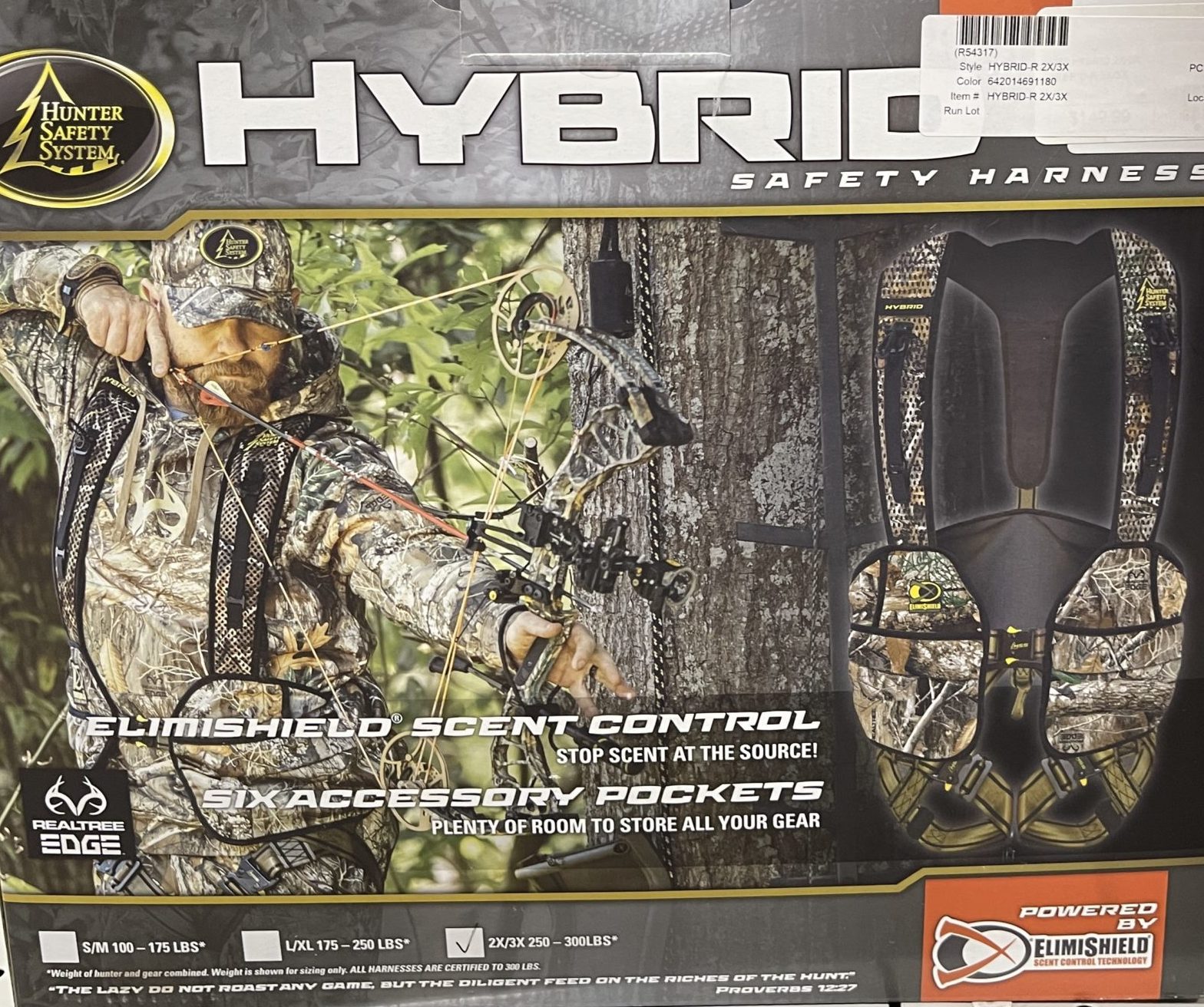 hybrid safety harness