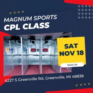 Magnum sports cpl class Nov 18