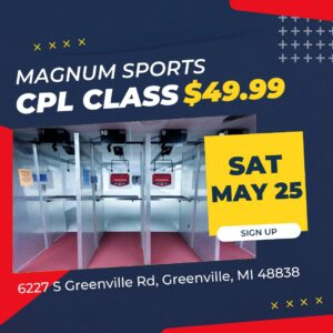 May 25 Magnum Sports CPL Class