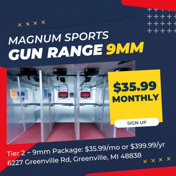 Gun Range Membership Tier 2 Monthly