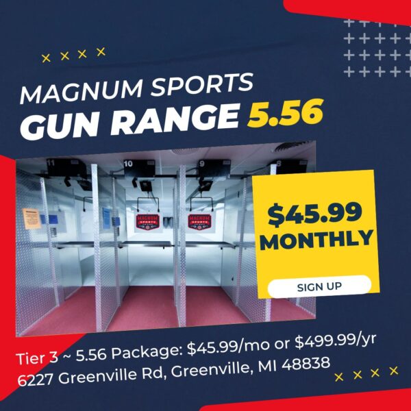 Gun Range Membership Tier 3 Monthly