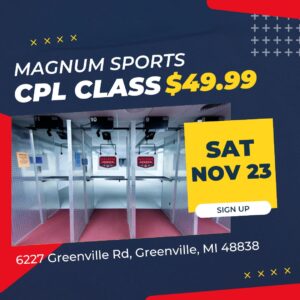 Nov 23 Magnum Sports CPL Class