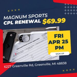 ARP 25 PM Magnum Sports CPL Renewal Class