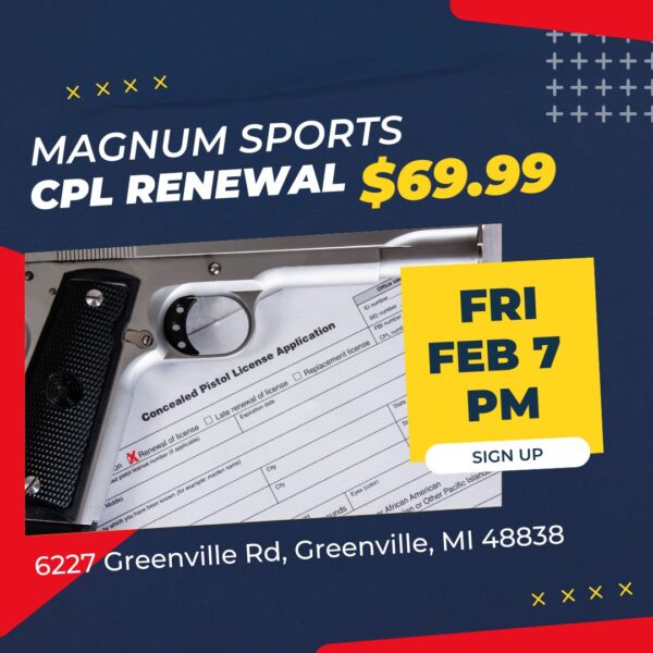 FEB 7 PM Magnum Sports CPL Class