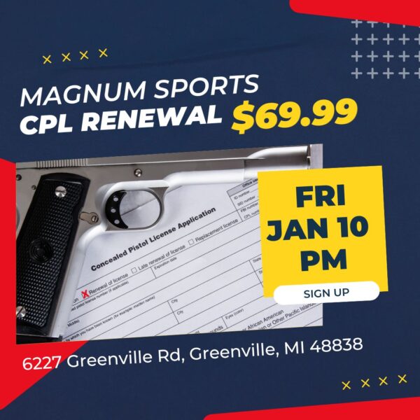 Jan 10 pm Magnum Sports CPL Class